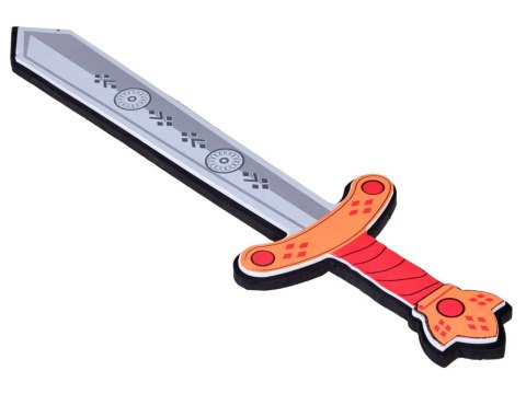 Zestaw dla Rycerza Piankowa Tarcza Miecz piankowy godło Lilia