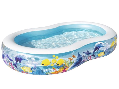 Basen dmuchany fish'n friends 262 x 157x46cm Bestawy 54118