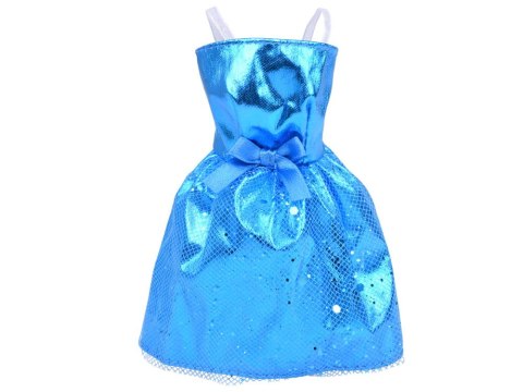 Bogaty zestaw Sukienki Buty Torebki Błyszczące dodatki dla lalki