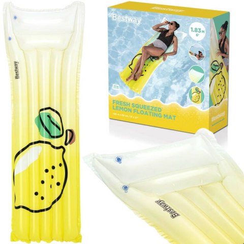 Dmuchany Materac do wody CYTRYNKA 183 x 69 cm Bestway 44122