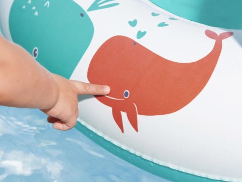 Dmuchany Ponton comfort plush łódka odpinany dach z dnem Bestway 34203