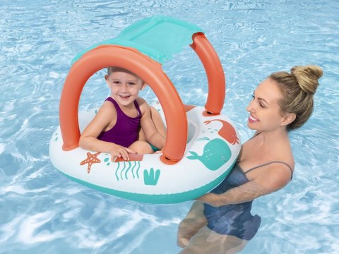 Dmuchany Ponton comfort plush łódka odpinany dach z dnem Bestway 34203