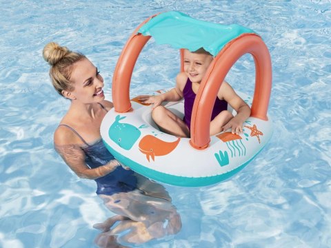 Dmuchany Ponton comfort plush łódka odpinany dach z dnem Bestway 34203