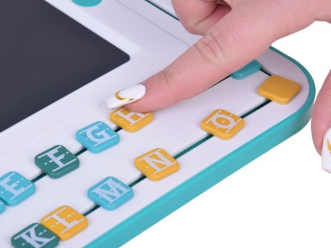 Edukacyjny zestaw 3w1 Tablica LCD + karty do NAUKA ANGIELSKIEGO