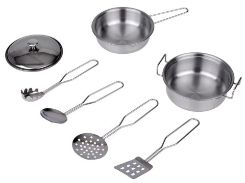 Elegancka Biała drewniana Kuchnia z akcesoriami dla dzieci