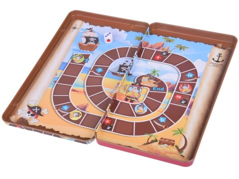 Gra magnetyczna Poszukiwanie skarbów Gra planszowa PIRACI
