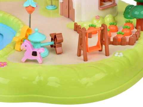 Interaktywny Magnetyczny Domek z Ruchomymi Elementami