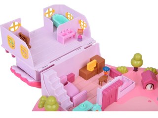 Interaktywny Magnetyczny Domek z Ruchomymi Elementami