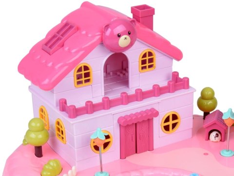 Interaktywny Magnetyczny Domek z Ruchomymi Elementami