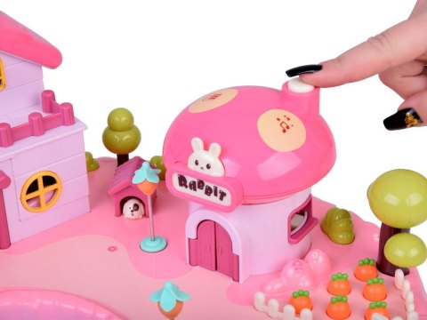 Interaktywny Magnetyczny Domek z Ruchomymi Elementami