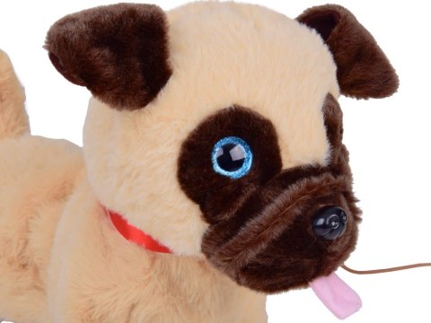 Interaktywny pluszowy Piesek BENIO Chodzi Szczeka Merda ogonkiem