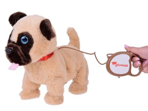 Interaktywny pluszowy Piesek BENIO Chodzi Szczeka Merda ogonkiem