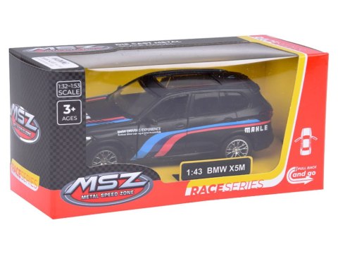 MSZ Model kolekcjonerski Licencjonowane metalowe Auto BMW X5M 1:43