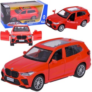 MSZ Model kolekcjonerski Licencjonowane metalowe Auto BMW X5M 1:43