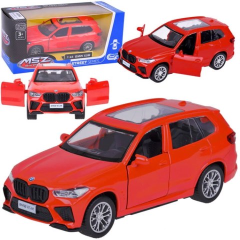 MSZ Model kolekcjonerski Licencjonowane metalowe Auto BMW X5M 1:43