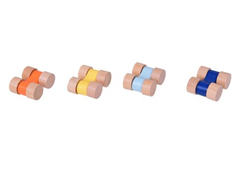 Tor samochodowy Drewniany Tor Zjeżdżalnia dla autek