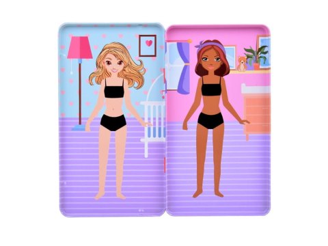 Układanka magnetyczna Ubierz Lalę w wyjątkowe stylizacje