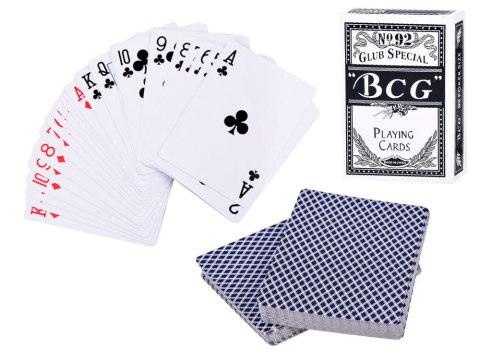 Zestaw Gra karciana 2w1 Poker i BlackJack Żetony + karty + plansza