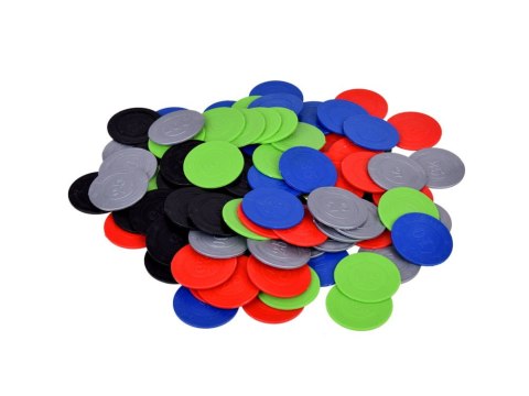 Zestaw Gra karciana 2w1 Poker i BlackJack Żetony + karty + plansza