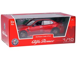 Auto Alfa Romeo Giulia GTAm Quadrifoglio Model Kolekcjonerski 1:18