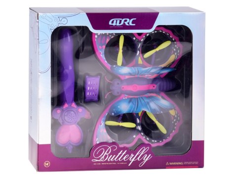 Bajecznie kolorowy Motyl Dron sterowany za pomocą Magicznej Różdżki