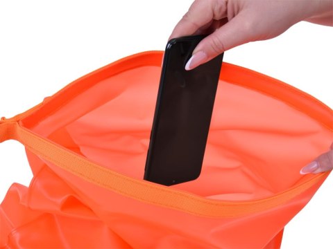 Dmuchana Bojka Asekuracyjna do Pływania Suchy Dry Bag 10L