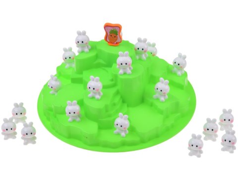 Gra zręcznościowa "Balansujące króliczki" - nie pozwól im spaść!