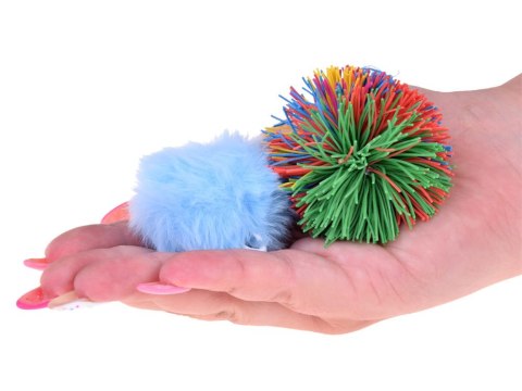 Kolorowe rakietki w kształcie zwierząt +2 piłeczki dla najmłodszych