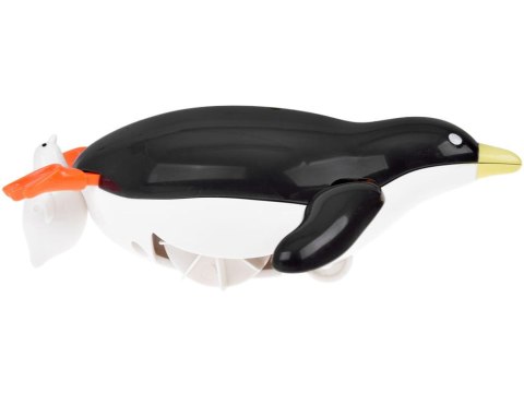 Pingwin do kąpieli dla dzieci pływa rusza skrzydłami i łapkami