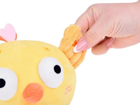 Pluszowa interaktywna piłka ptak KURA Nagrywa gra melodyjki wibruje