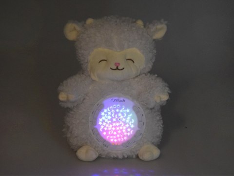 Projektor gwiazd Mięciutka OWIECZKA - 20 różnych kołysanek + dźwięki