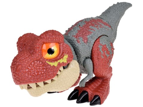 Ruchomy DINOZAUR Tyranozaur Rex Dźwięk + światło