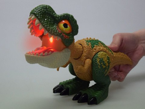 Ruchomy DINOZAUR Tyranozaur Rex Dźwięk + światło