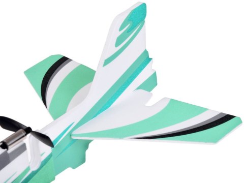 Składany lekki samolot z pianki lata świeci LED śmigło ładownie USB