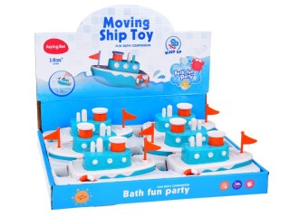 Statek do kąpieli dla dzieci pływający nakręcany chlapie wodą