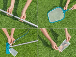 Zestaw czyszczący do basenu Bestway 58013