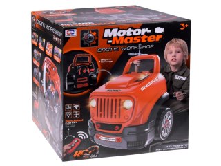 Zestaw mechanika: Ruchomy WARSZTAT SAMOCHODOWY + światło i dźwięk