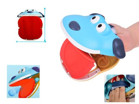 Zestaw sportowy - gra zręcznościowa Wyrzutnia + 4 piłki