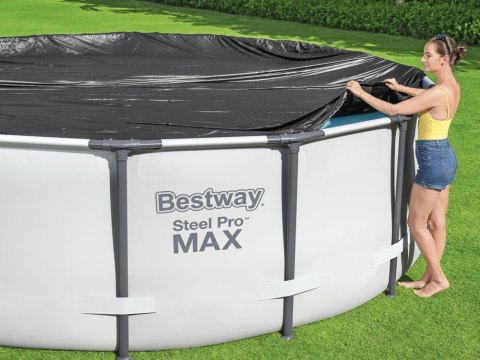 Bestway Pokrywa na basen stelażowy 305cm 58036