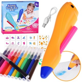 Długopis Graffiti Kreatywny Zestaw Airbrush do Malowania Sprayem