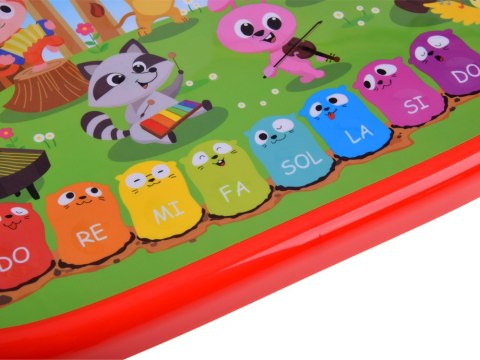 Edukacyjne interaktywne organki ze zwierzątkami odgłosy melodie