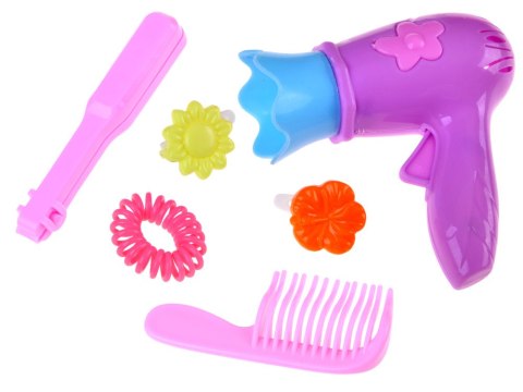 Głowa do czesania 20 cm LALKA BLONDYNKA z akcesoriami fryzjerskimi