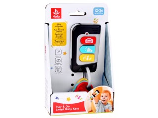 Interaktywne kluczyki z pilotem do auta dla malucha Dźwięk + melodie