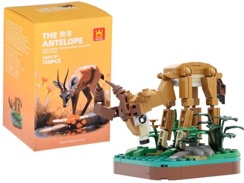 Klocki techniczne Seria: Dzikie zwierzęta lądowe - ponad 100-ele
