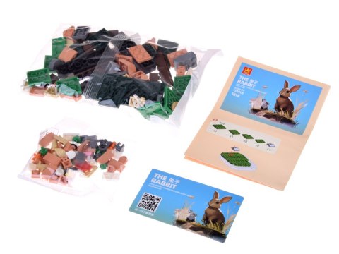 Klocki techniczne Seria: Dzikie zwierzęta lądowe - ponad 100-ele