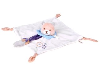 Milutka Przytulanka MIŚ z kocyk i gryzak prezent dla niemowlaka