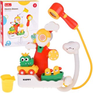 Multifunkcyjna Zabawka do kąpieli Krokodyl Kaczki z prysznicem 4w1