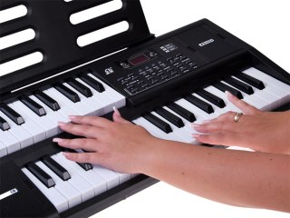 Organy KEYBOARD 61-klawiszy z funkcją podziału SPLIT + mikrofon