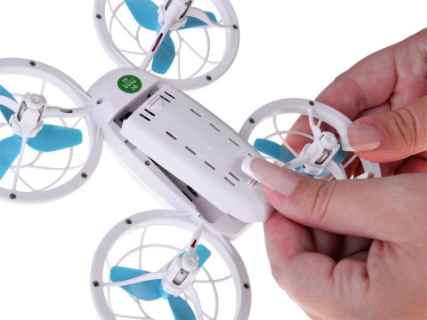 Quadcopter Led Dron efektowne Oświetlenie Super Akrobacje + pilot