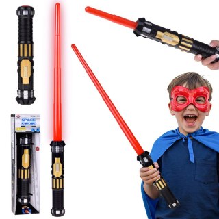 Rozkładany Świetlny Miecz Gwiezdnego Wojownika Światło Dźwięk